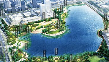 莲花湖公园智慧灯杆项目